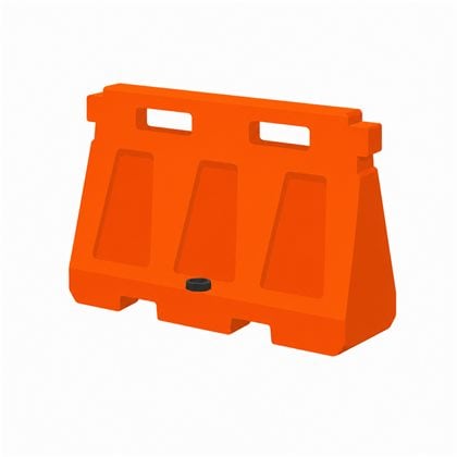 Water-filled traffic barriers