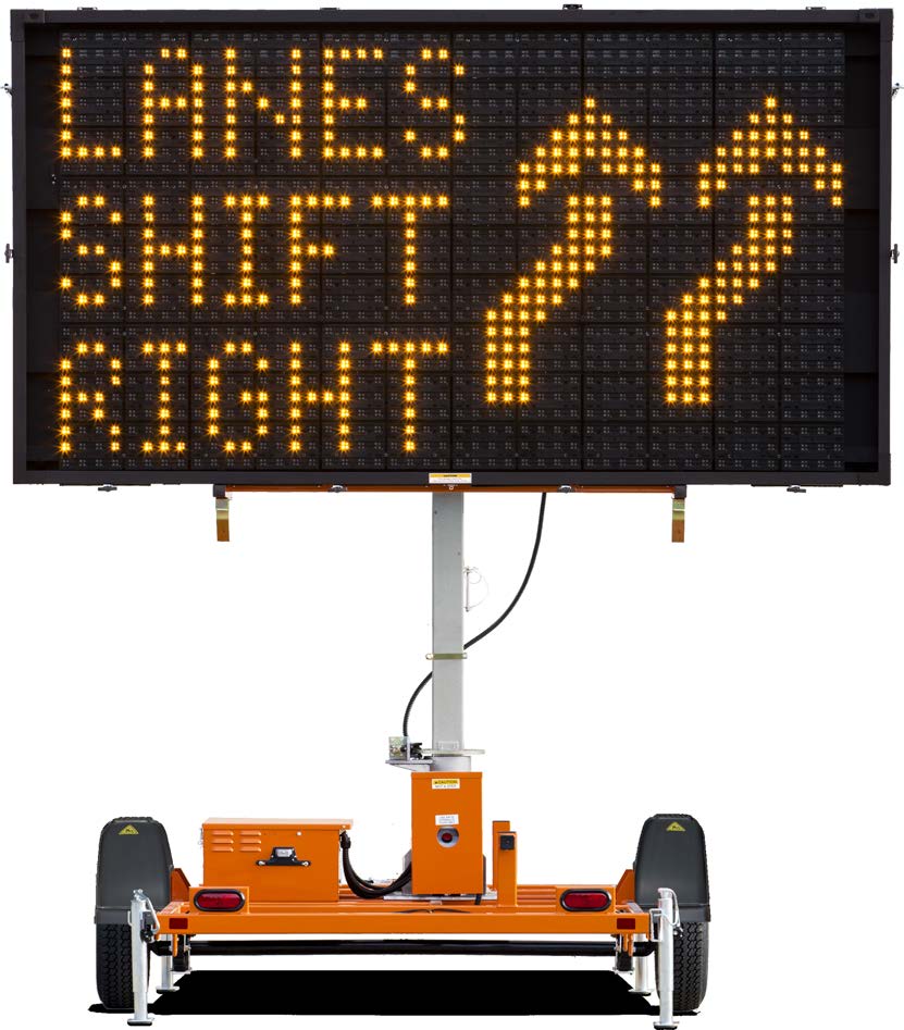 Wanco full-size matrix variable message sign
