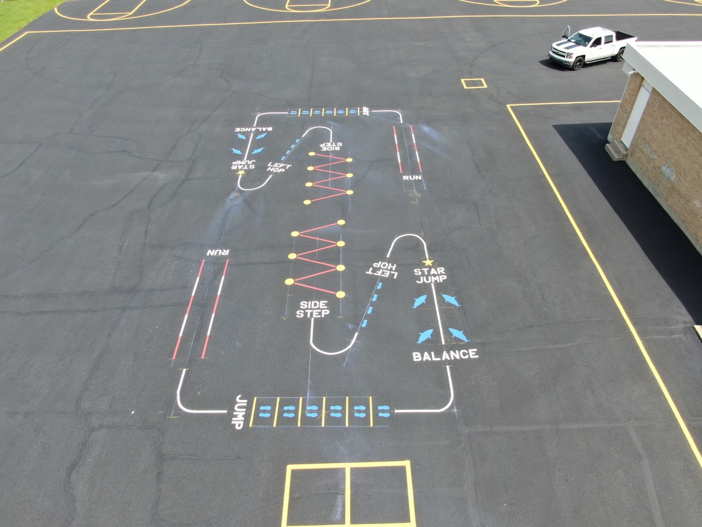 Playground Markings – Professional Parking Lot Striping Service