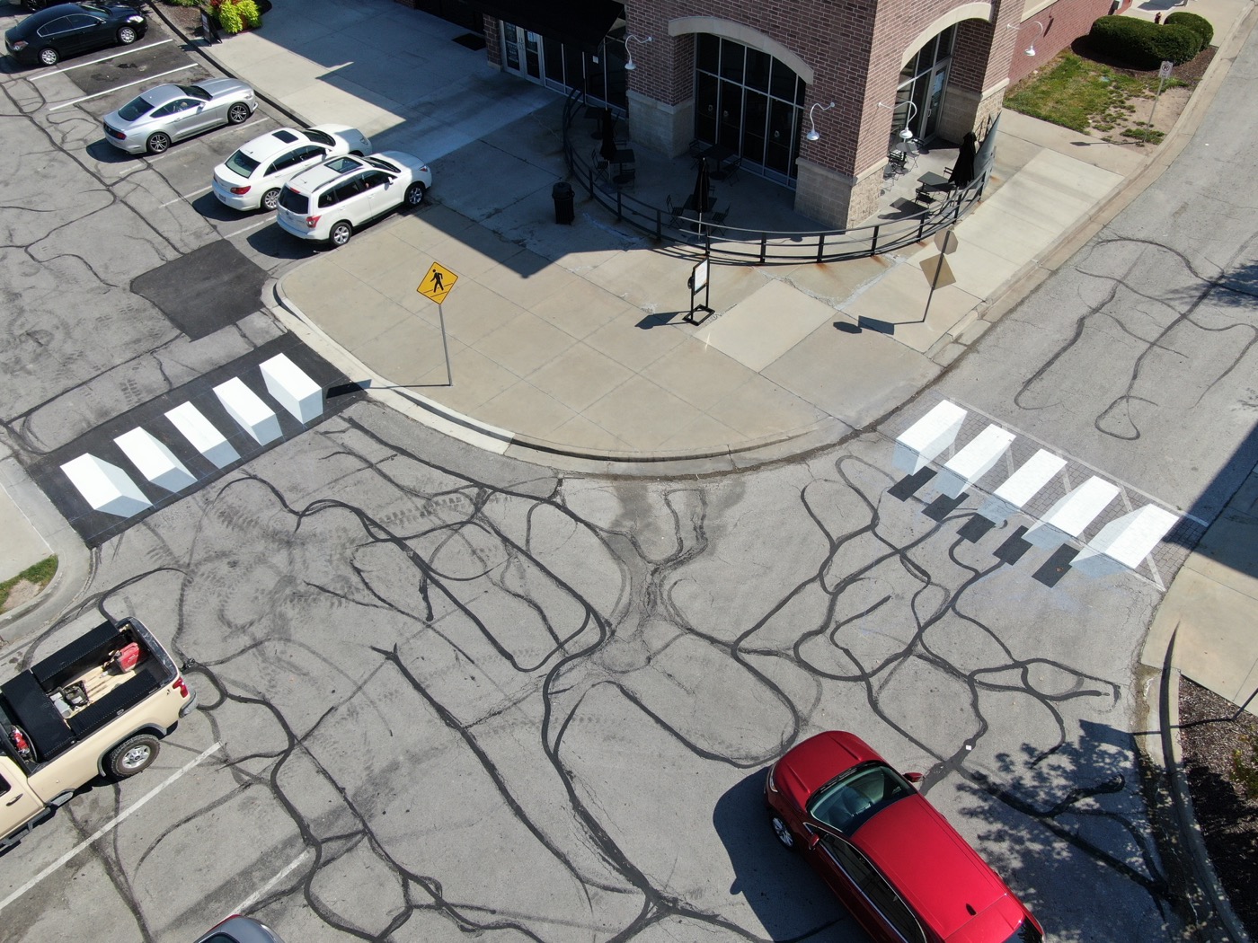 3-D Crosswalks – Parking Lot Striping Kansas City