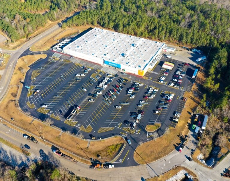 Walmart Parking Lot Striping
