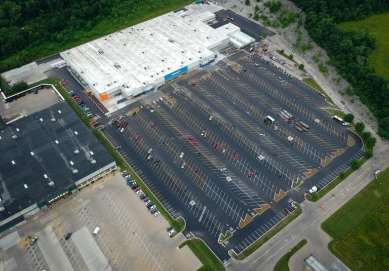 Walmart Parking Lot Striping