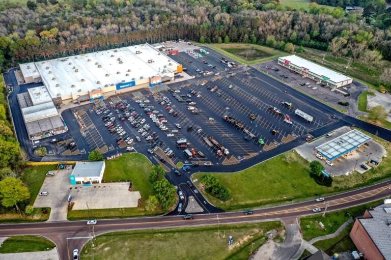Walmart Parking Lot Striping