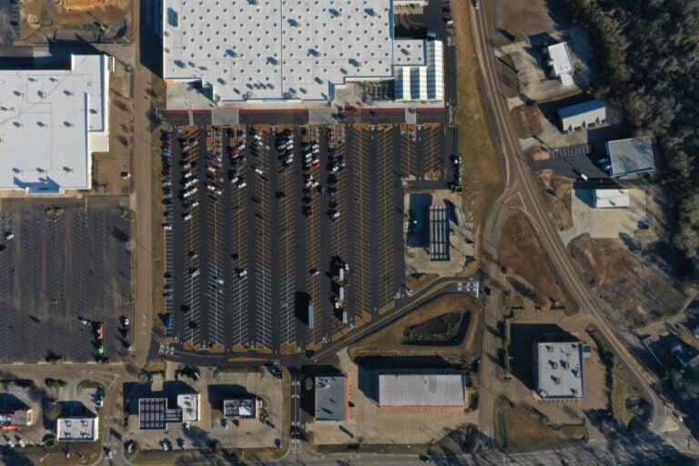 Walmart Parking Lot Striping