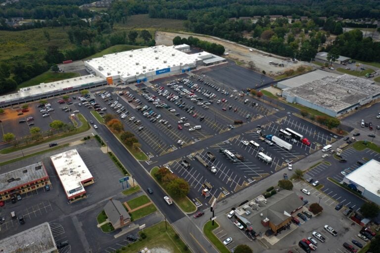Walmart Parking Lot Striping