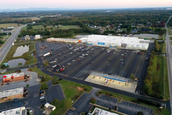 Walmart Parking Lot Striping